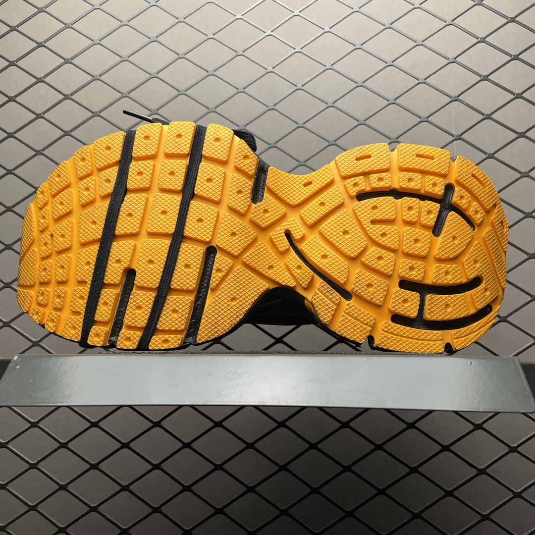 BALENCIAGA 3XL Sneaker "Black/Orange/Grey"（734734W3XL31178）