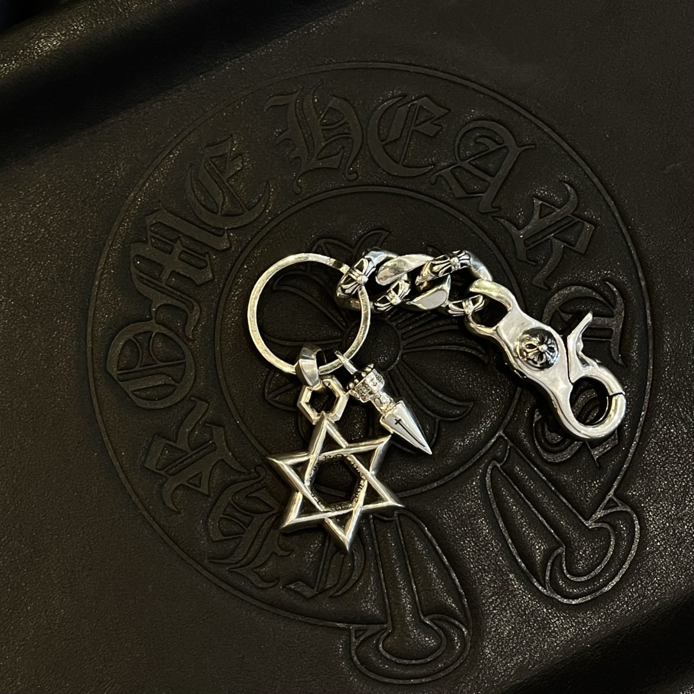 CHROME HEARTS key ring （CHROME HEARTS 175）