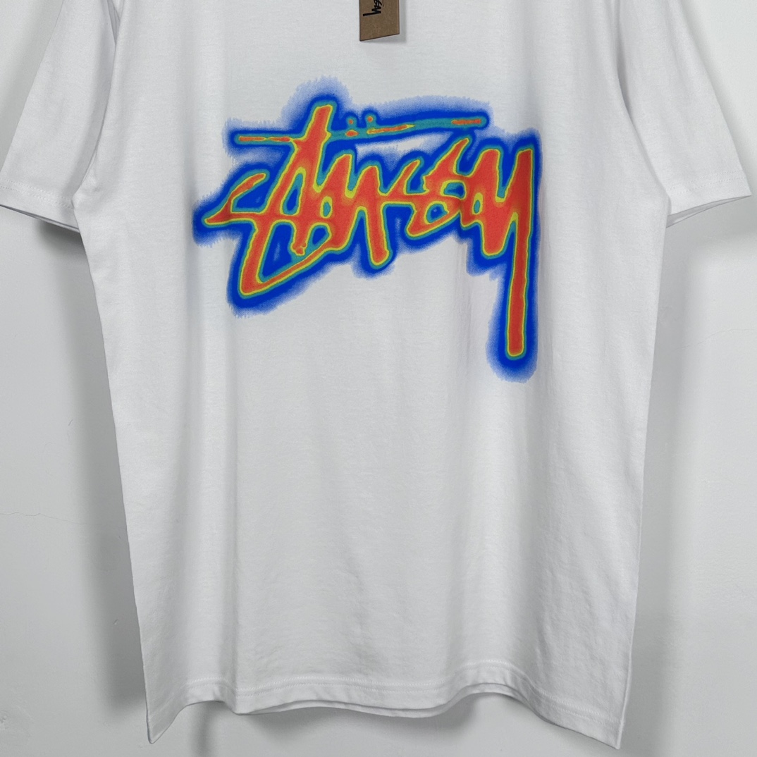 Stussy Thermal Stock Tee White（1905023-1）