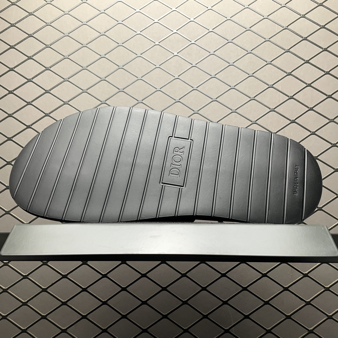 Dior MENS Dior Aqua Sandal Dior Oblique Jacquard "Black" (3SA135ZSA_H969)
