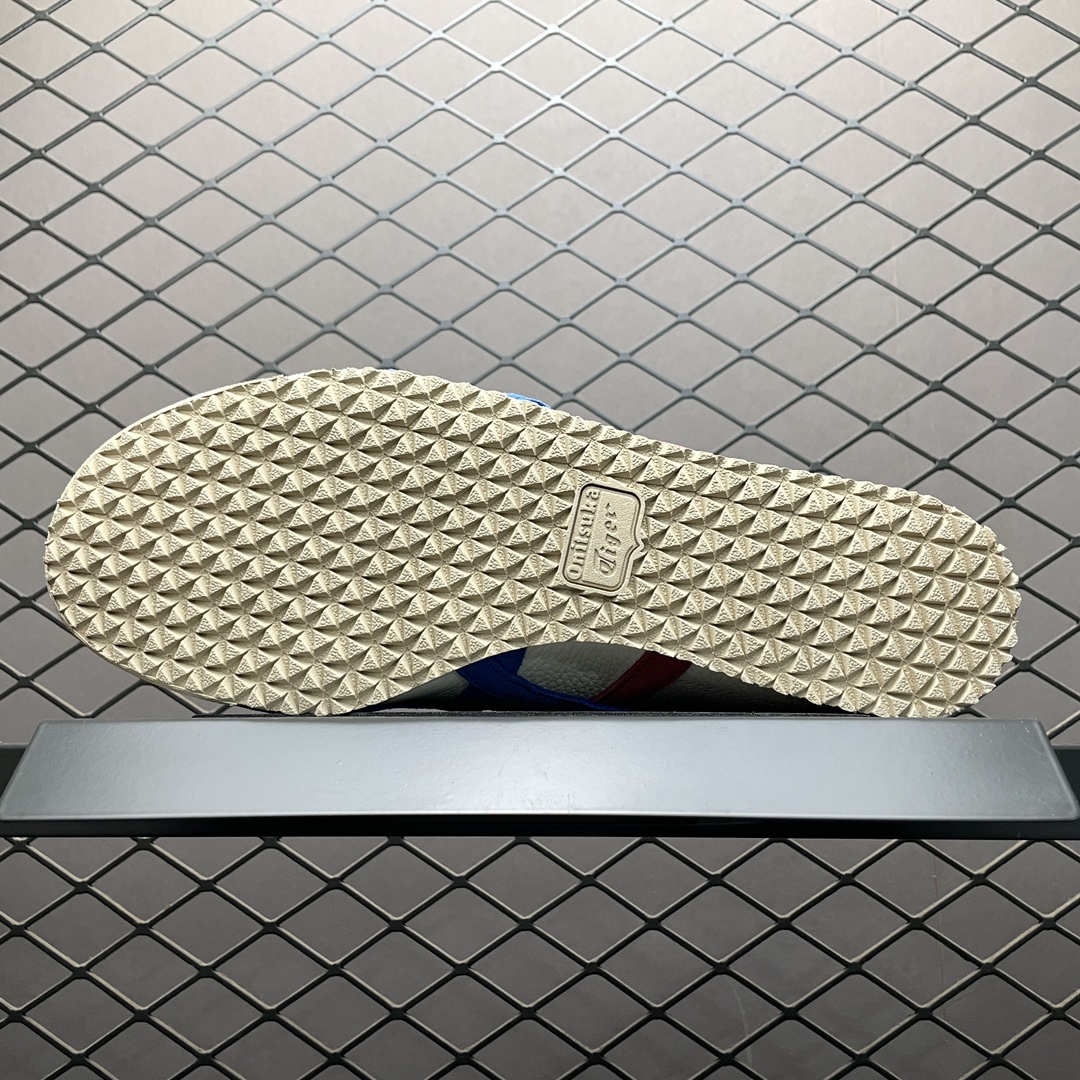 Onitsuka Tiger Mexico 66 Vintage White Directoire Blue Red（1183B391-100）