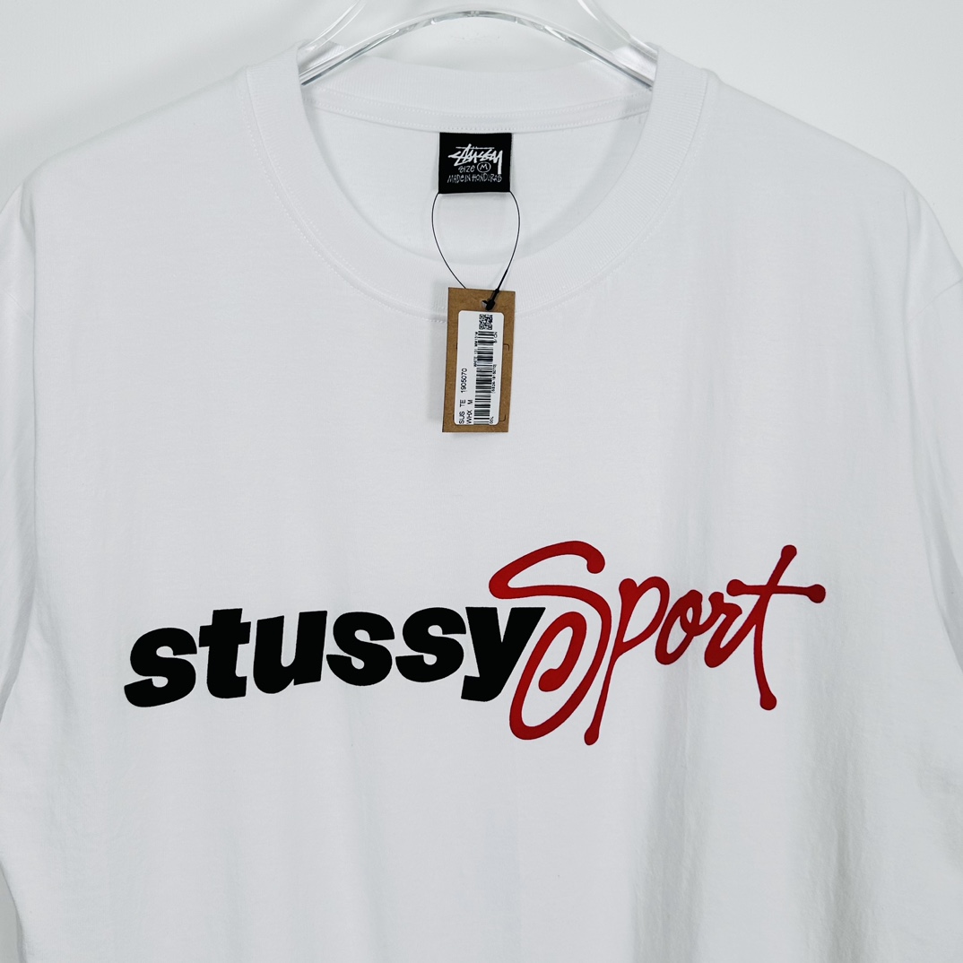 Stussy Sport Script Tee - white（1905071）