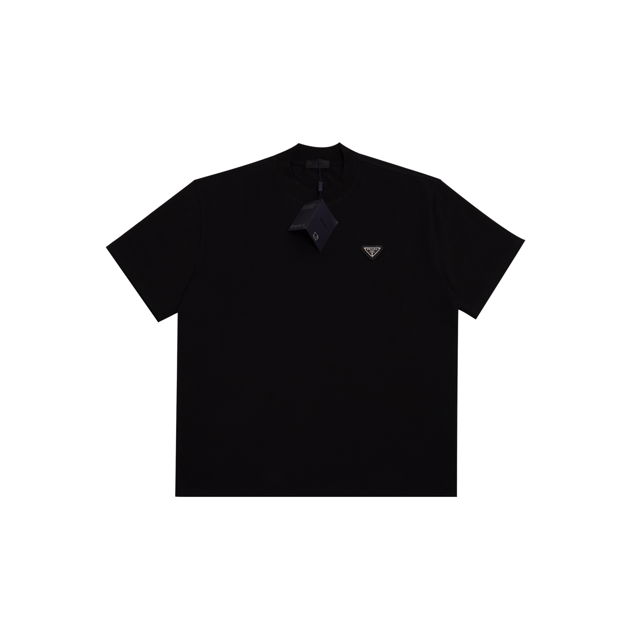 PRADA White Terry T-shirt（UJN885-122E-F0009-S-232）