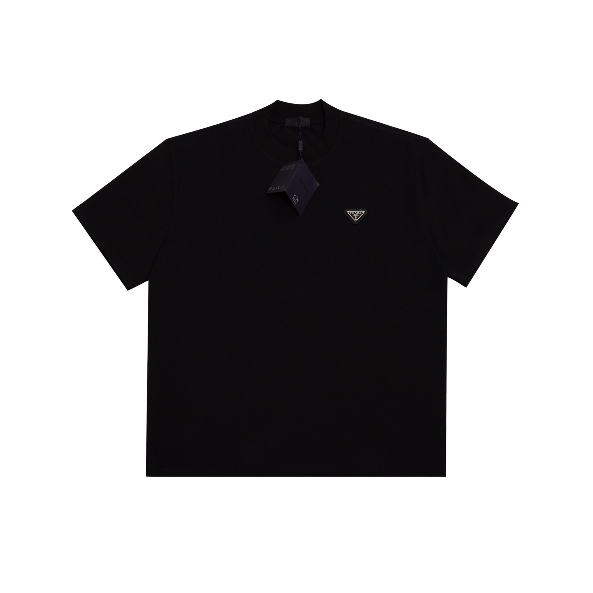 PRADA White Terry T-shirt（UJN885-122E-F0009-S-232）