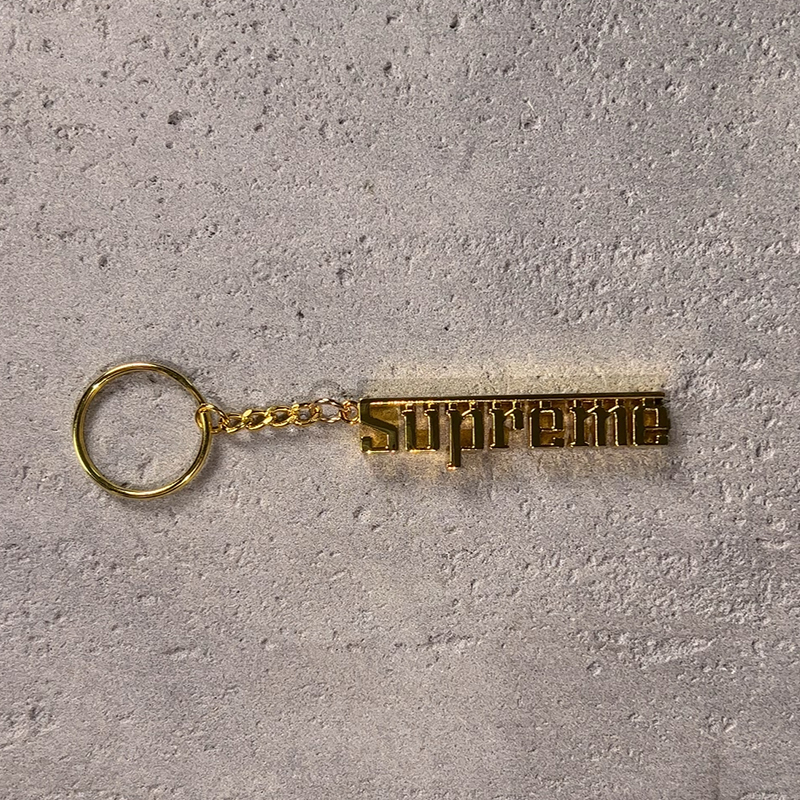 Supreme Grand Prix Keychain (Silver)（SUP-FW24-WEEK3-330）