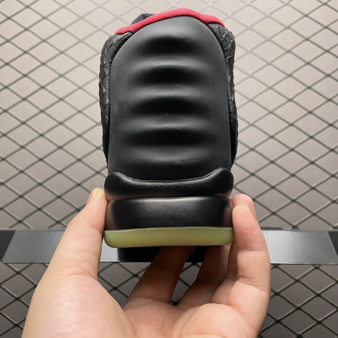 Nike Air Yeezy 2 red october basketball shoes "Black"（508214-006）