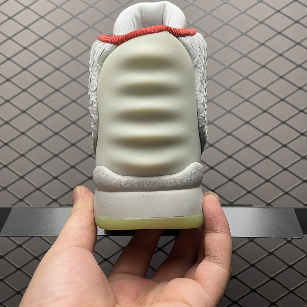 Nike Air Yeezy 2 red october basketball shoes "grey"（508214-010）