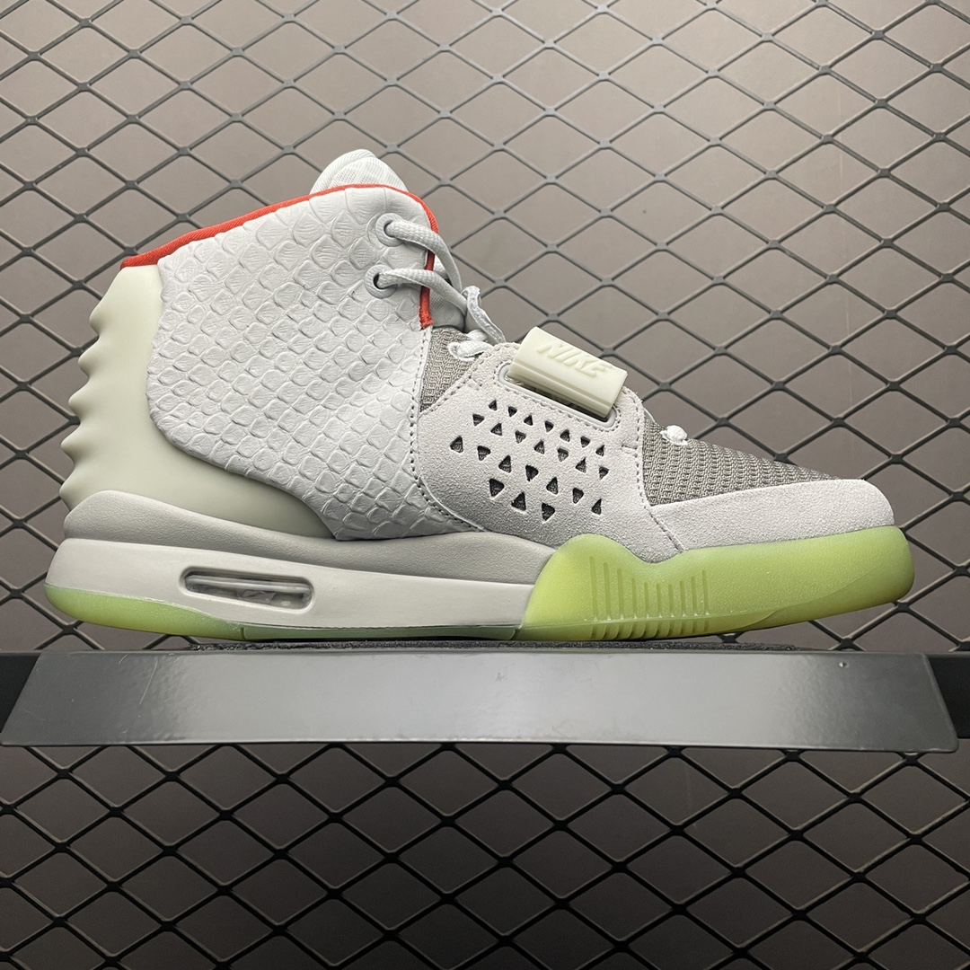 Nike Air Yeezy 2 red october basketball shoes "grey"（508214-010）