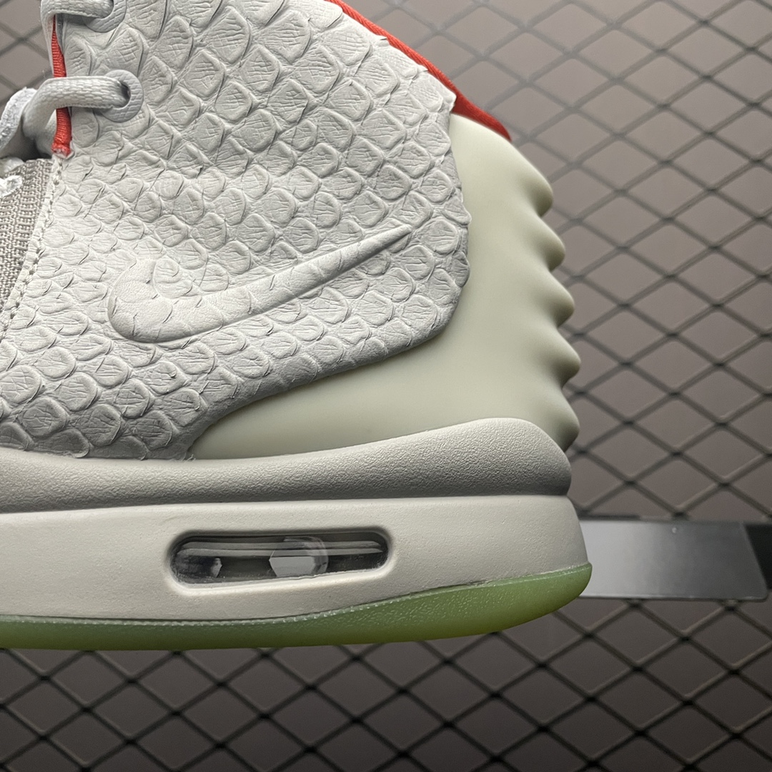 Nike Air Yeezy 2 red october basketball shoes "grey"（508214-010）