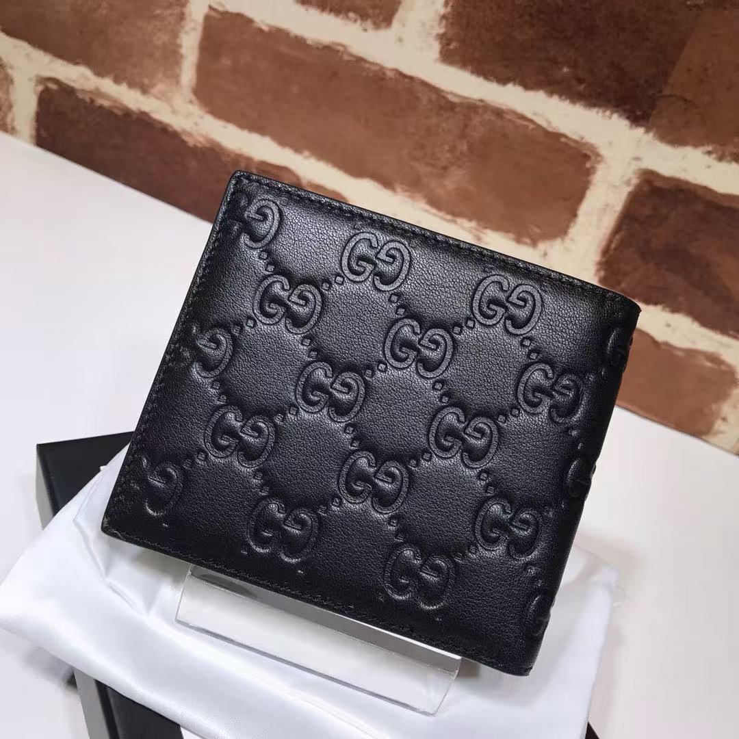 GUCCI Dorian Guccissima Bi-fold Wallet(473916CWC1N)