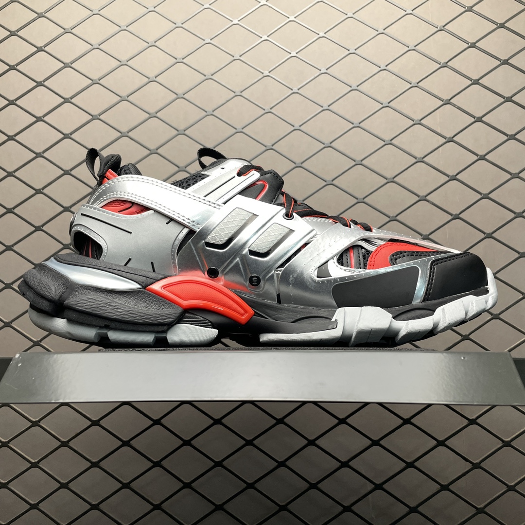 Balenciaga Track 2 Open Sneaker"silver"（542023W2FSA1169）