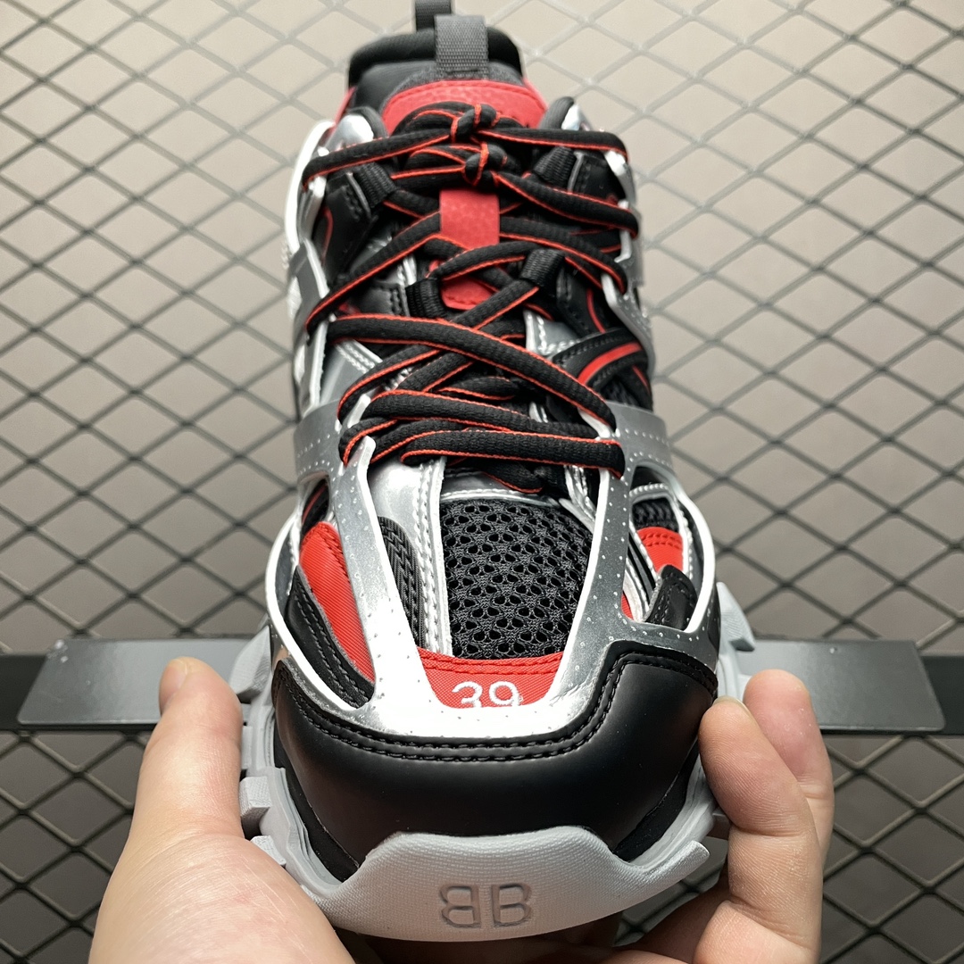 Balenciaga Track 2 Open Sneaker"silver"（542023W2FSA1169）