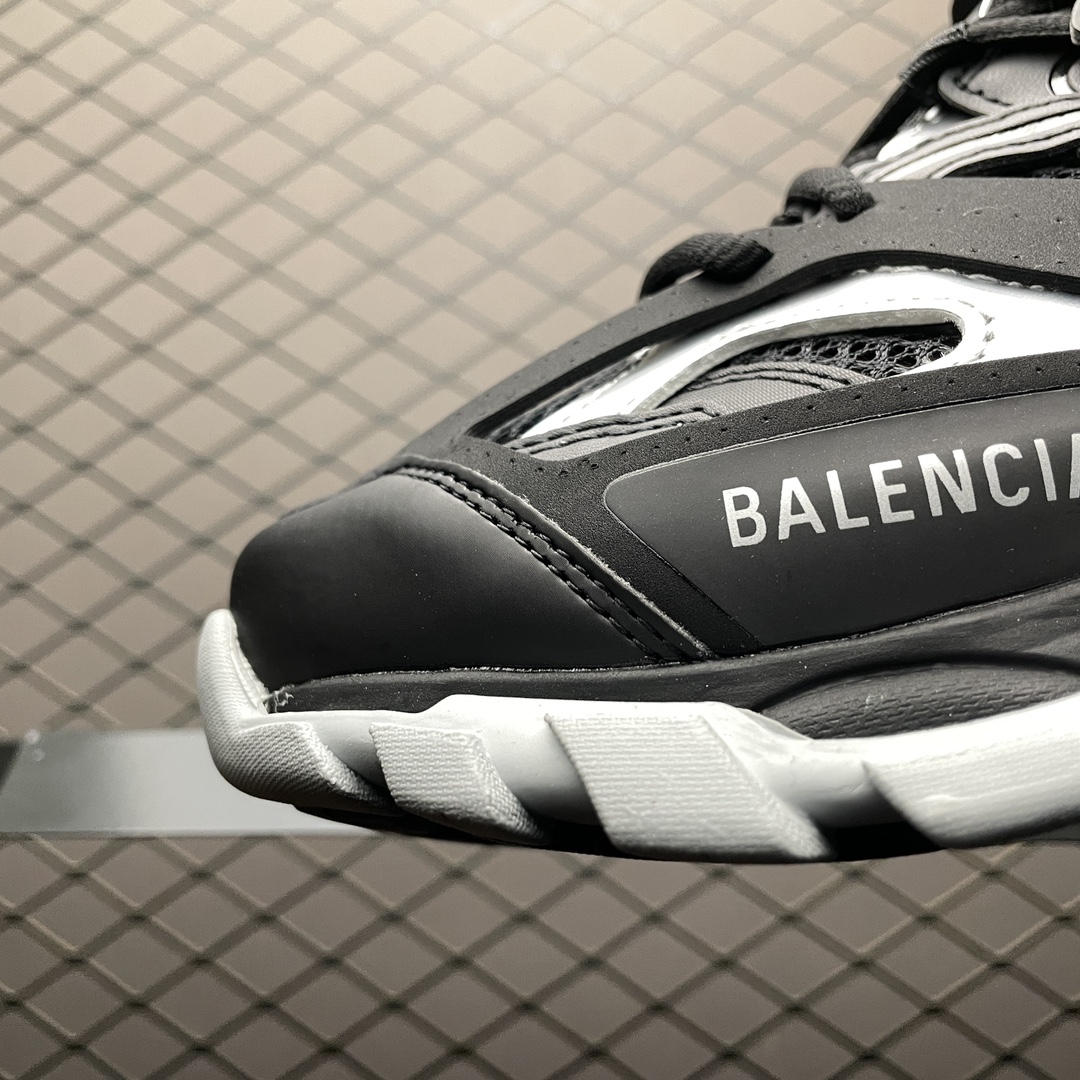 Balenciaga Track 1.0 Dad Shoes “Black Silver”（542023W2FSC1081）