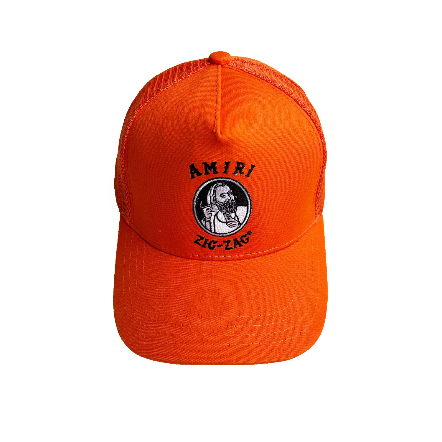 Amiri Zig Zag Trucker Hat SS22MAH004004）