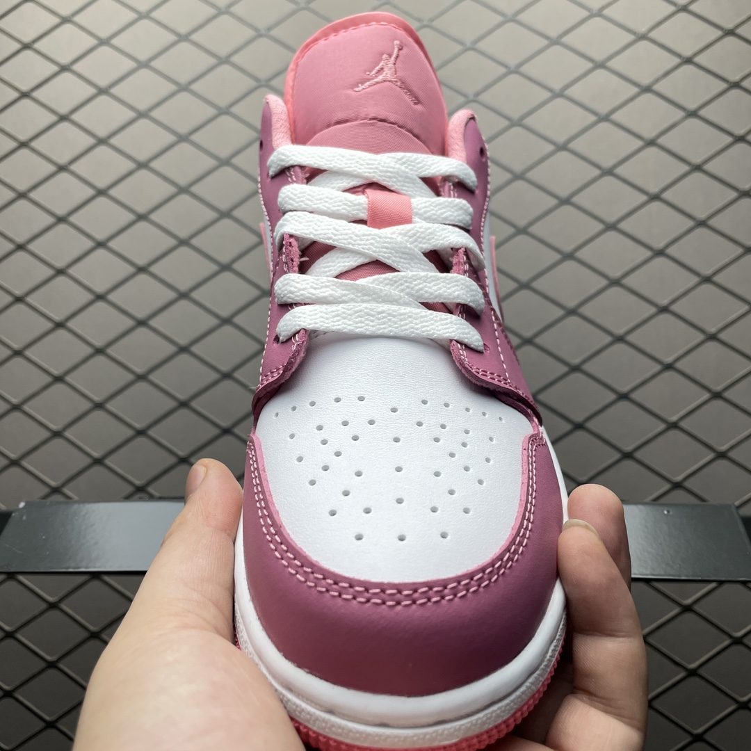 Nike Air Jordan 1 Low"Desert Berry White Pink"（553560-616）