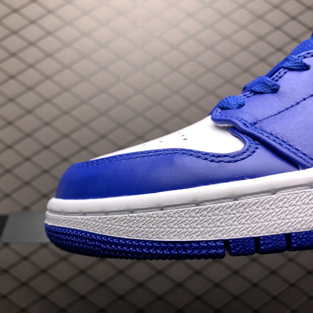 JordanAirJordan 1 Mid Hyper Royal basketball shoes(554724-114)
