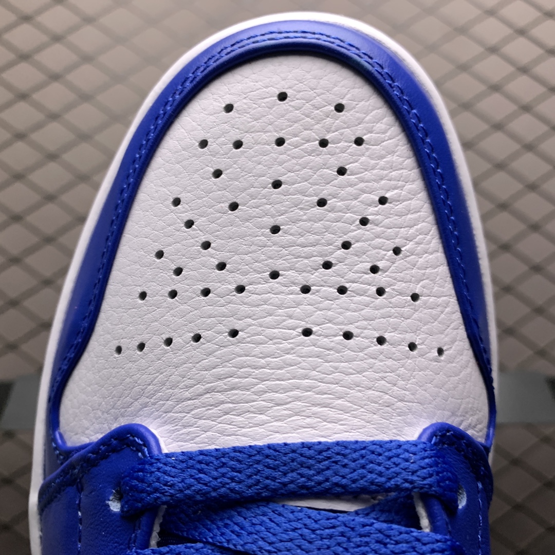 JordanAirJordan 1 Mid Hyper Royal basketball shoes(554724-114)