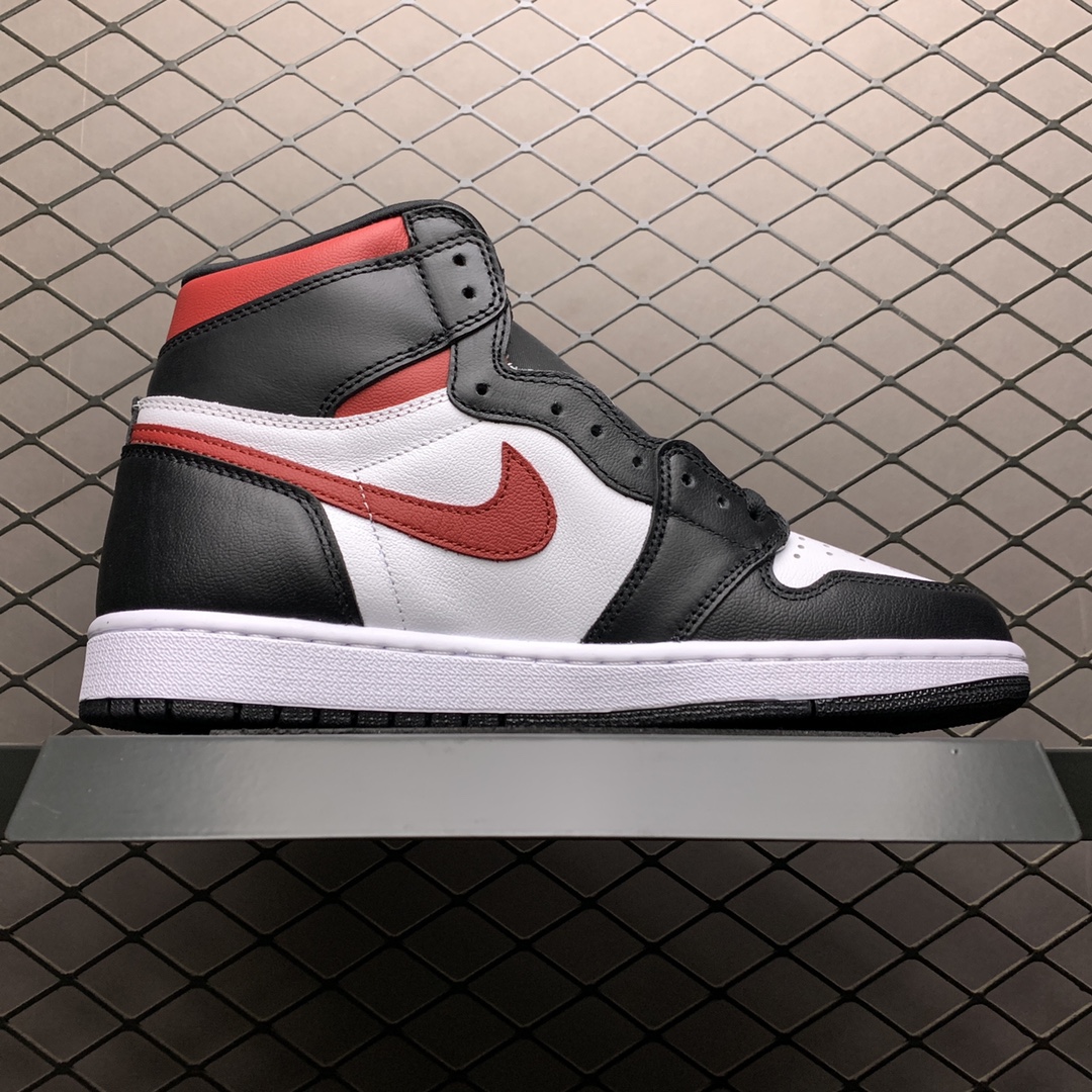 Nike Air Jordan 1 Retro High "Black/White/Sail/Gym Red" (555088-061)