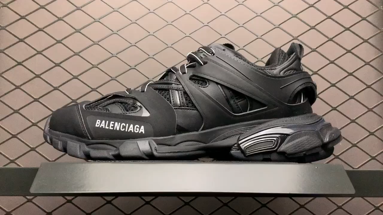 Balenciaga Track 1.0 Distressed Dad Shoes 