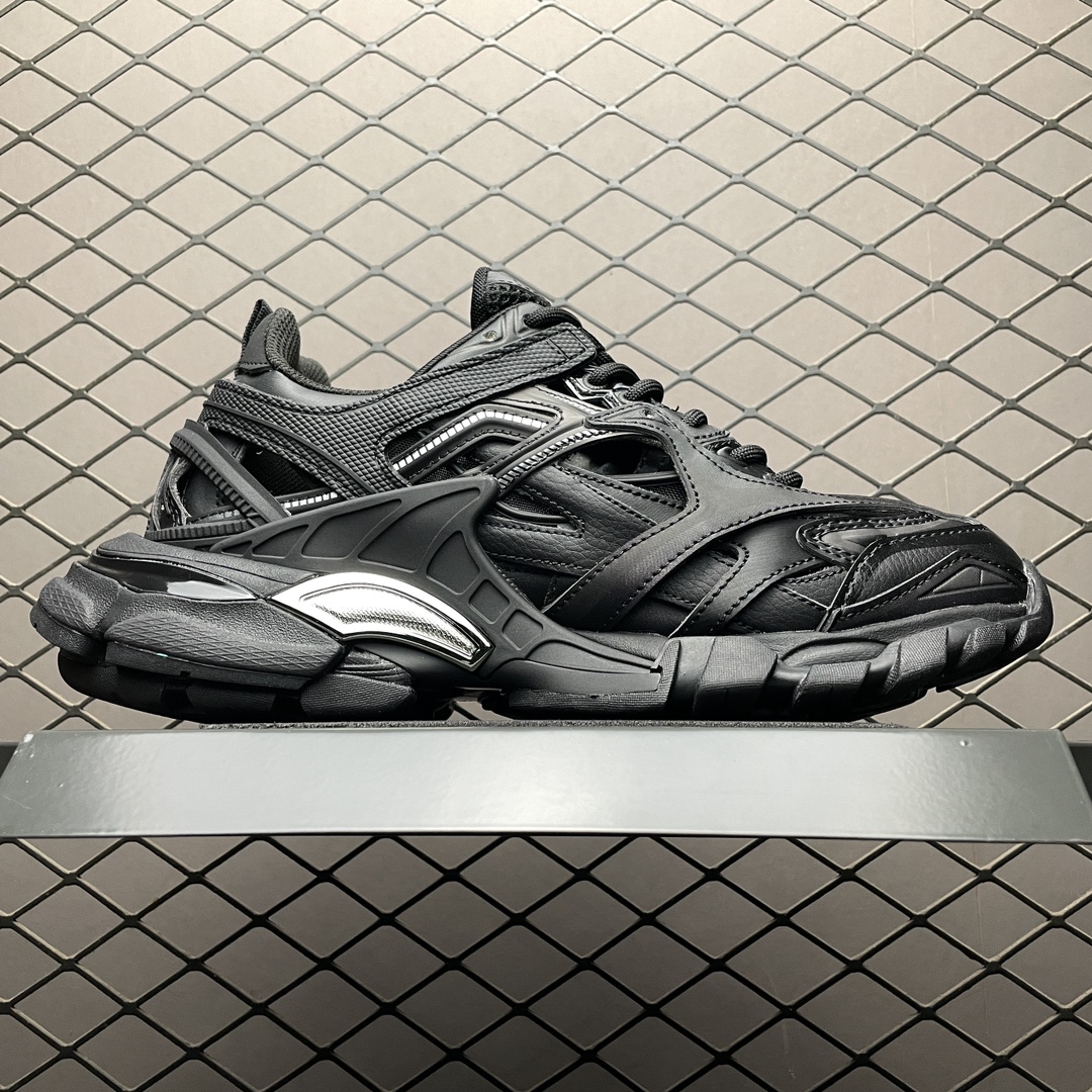  Balenciaga Track 2 Open Sneaker"black"（568614W2GN11000）