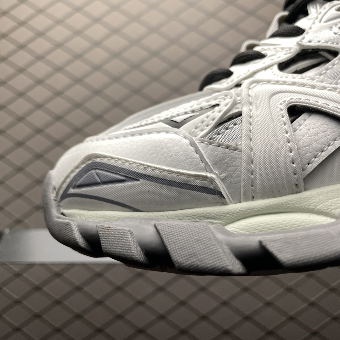 Balenciaga Track 2 Open Sneaker"black and white"（568614W2GN31090）