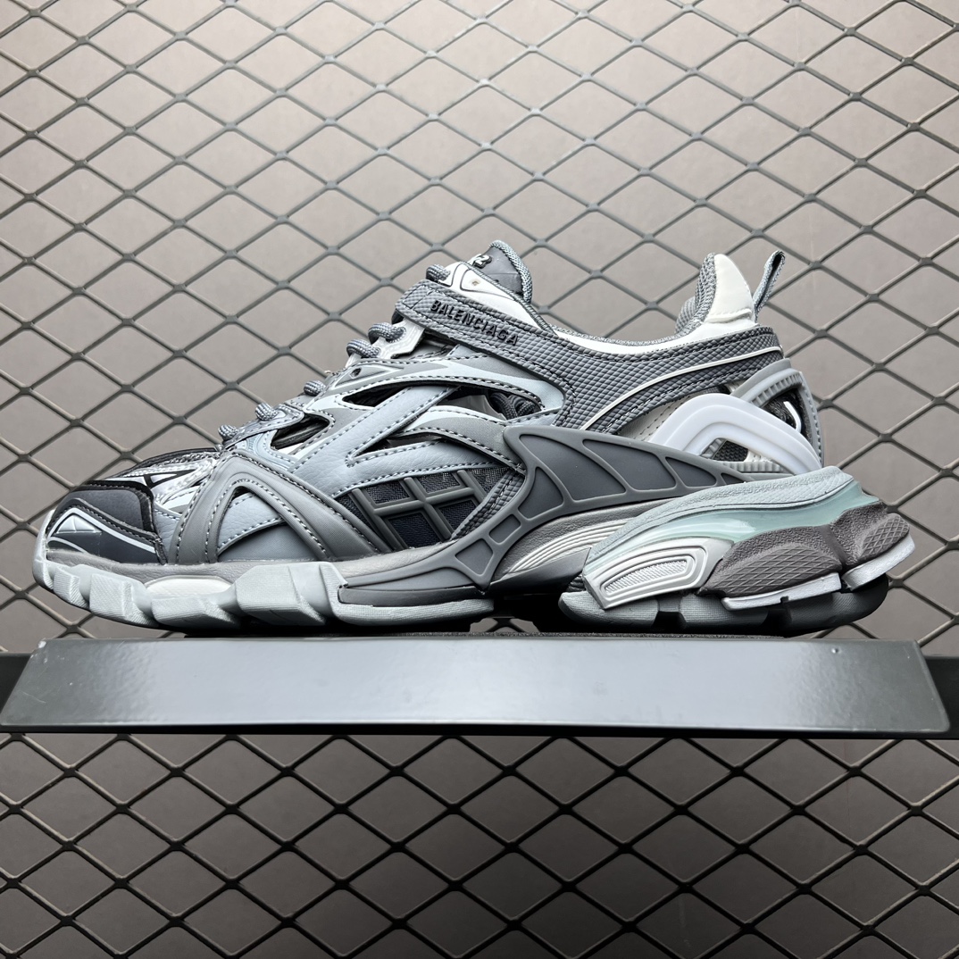Balenciaga Track 2 Open Sneaker"grey"（568614W2GN31285）