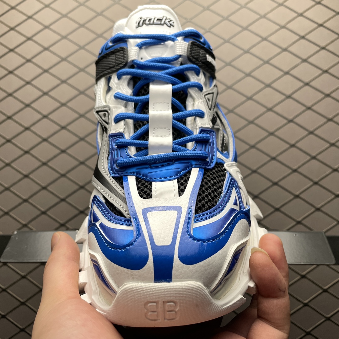 Balenciaga Track 2 Open Sneaker"blue"（568614W3AE24191）