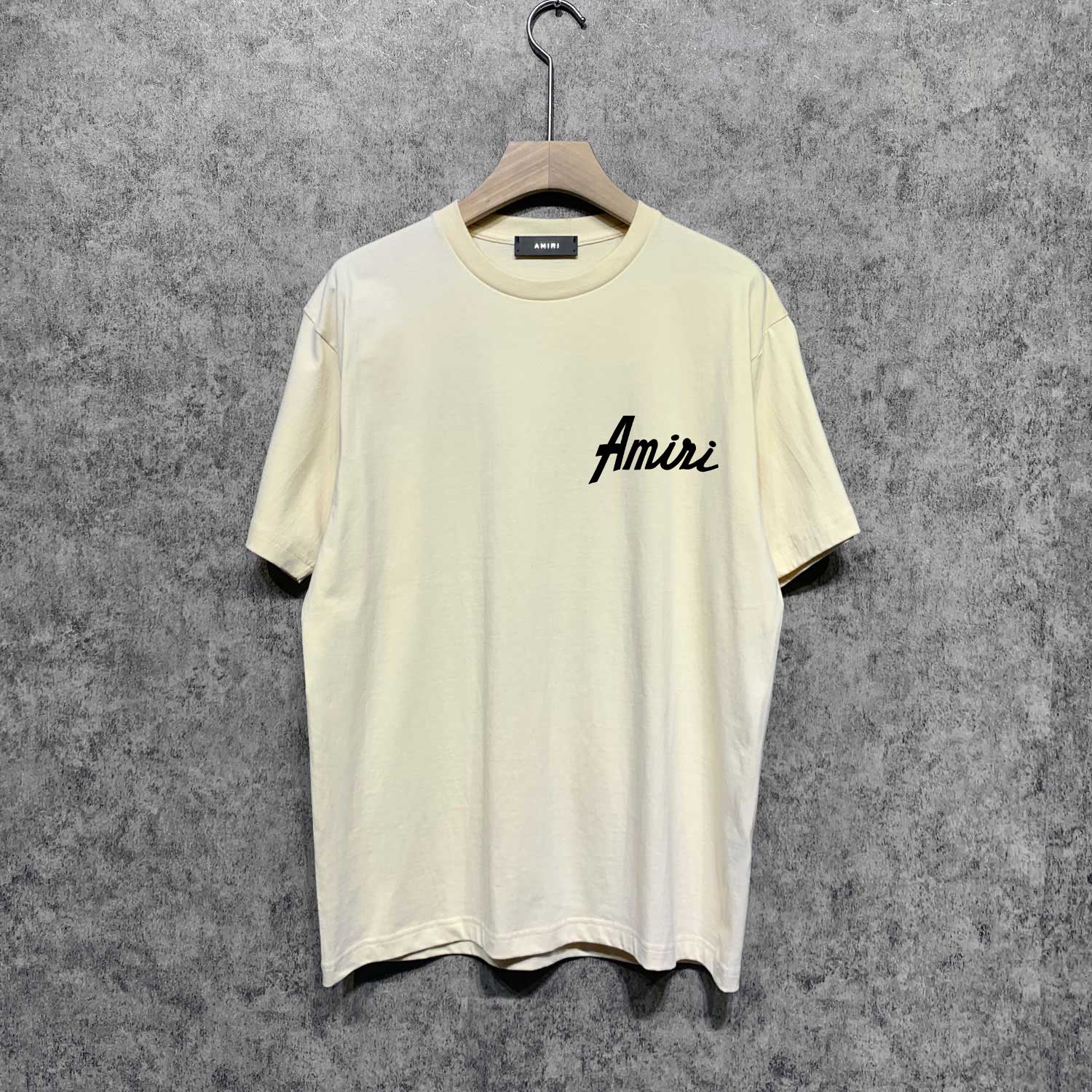 Amiri Cotton Logo T-shirt(AMJYTE1146）