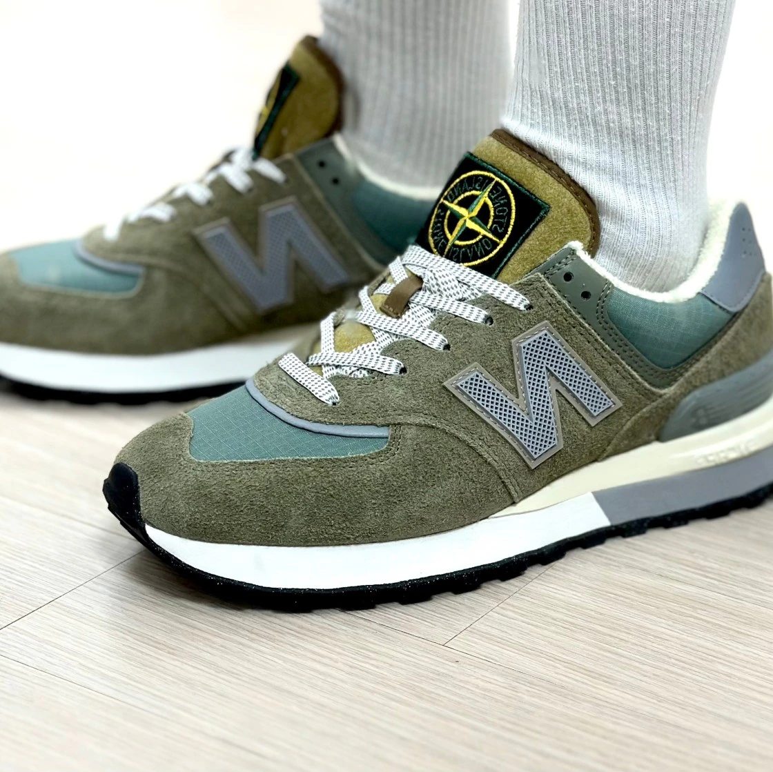 Stone Island × New Balance 574 Legacy 