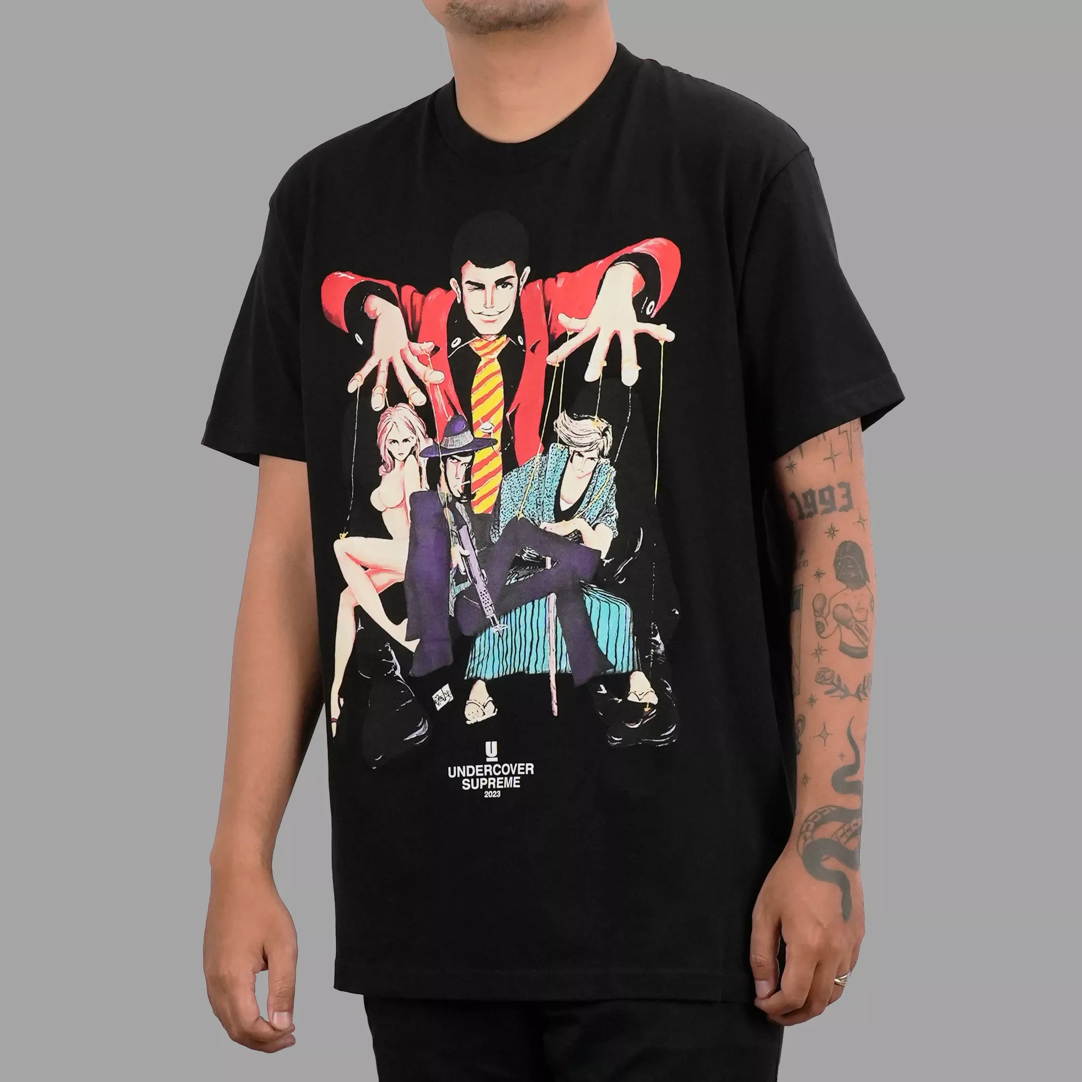 Supreme Undercover Lupin Tee Black M