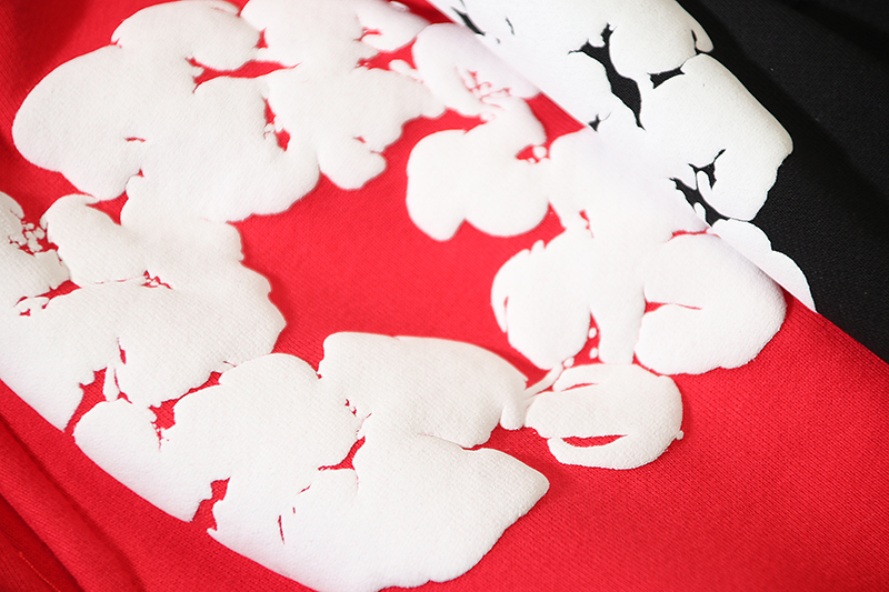 Denim Tears The Cotton Wreath Shorts 'Black'(SS25BRS0621）