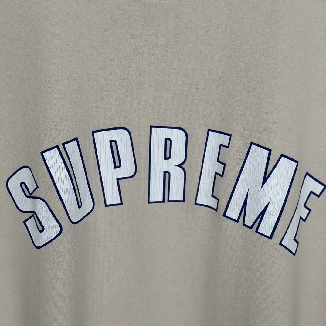 Supreme Cracked Arc S/S Top "Light Tan"（SUP-SS24-055-1）