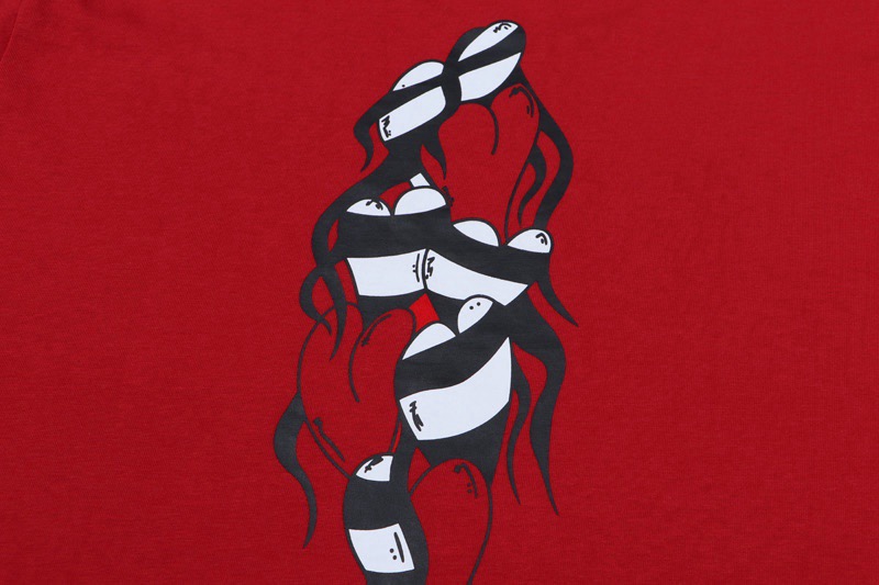 Chrome Hearts × Matty Boy / Sadistic Lipstick Tee Red（CH-123）