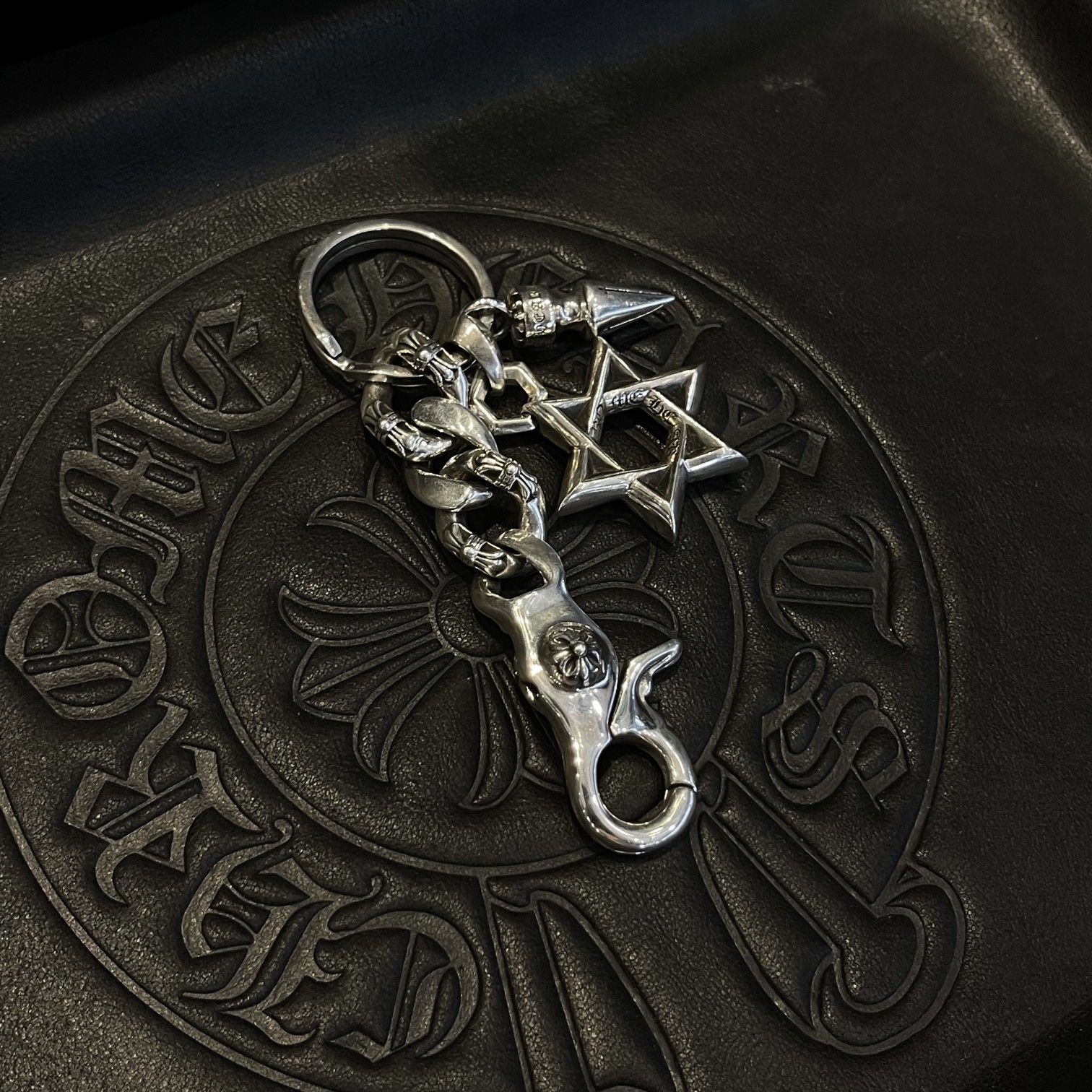 CHROME HEARTS key ring （CHROME HEARTS 175）