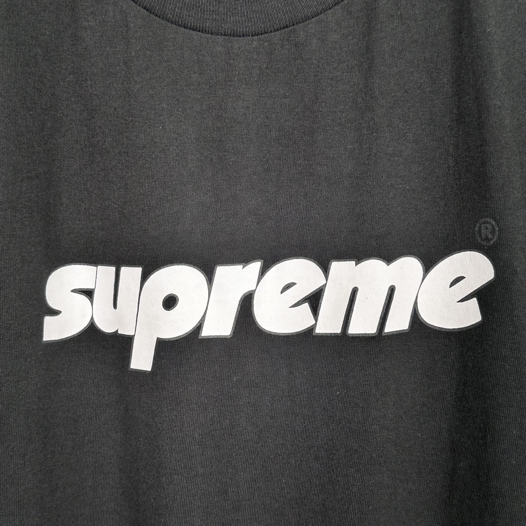Supreme Pinline Tee Black（SUP-SS24-154）