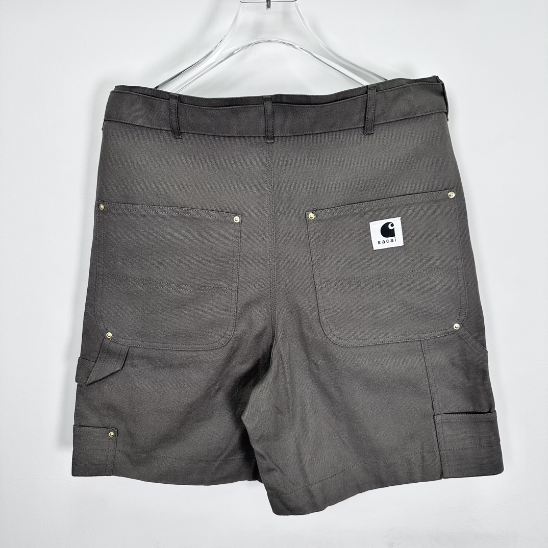 CARHARTT X SACAI CARGO SHORTS（I034103-2KK-XX）