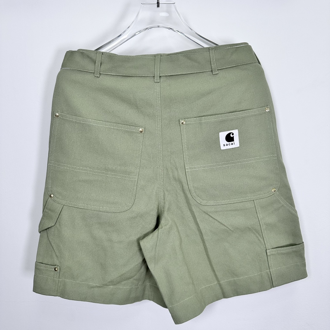 CARHARTT X SACAI CARGO SHORTS（I034103-2KJ-XX）