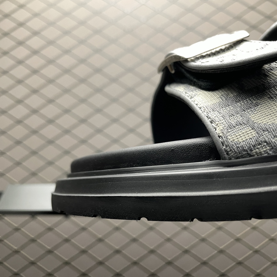 Dior MENS Dior Aqua Sandal Dior Oblique Jacquard(3SA135ZSA_H611)