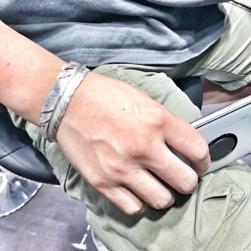 goro's 純フェザー手作りブレスレッ（GS-R-84）