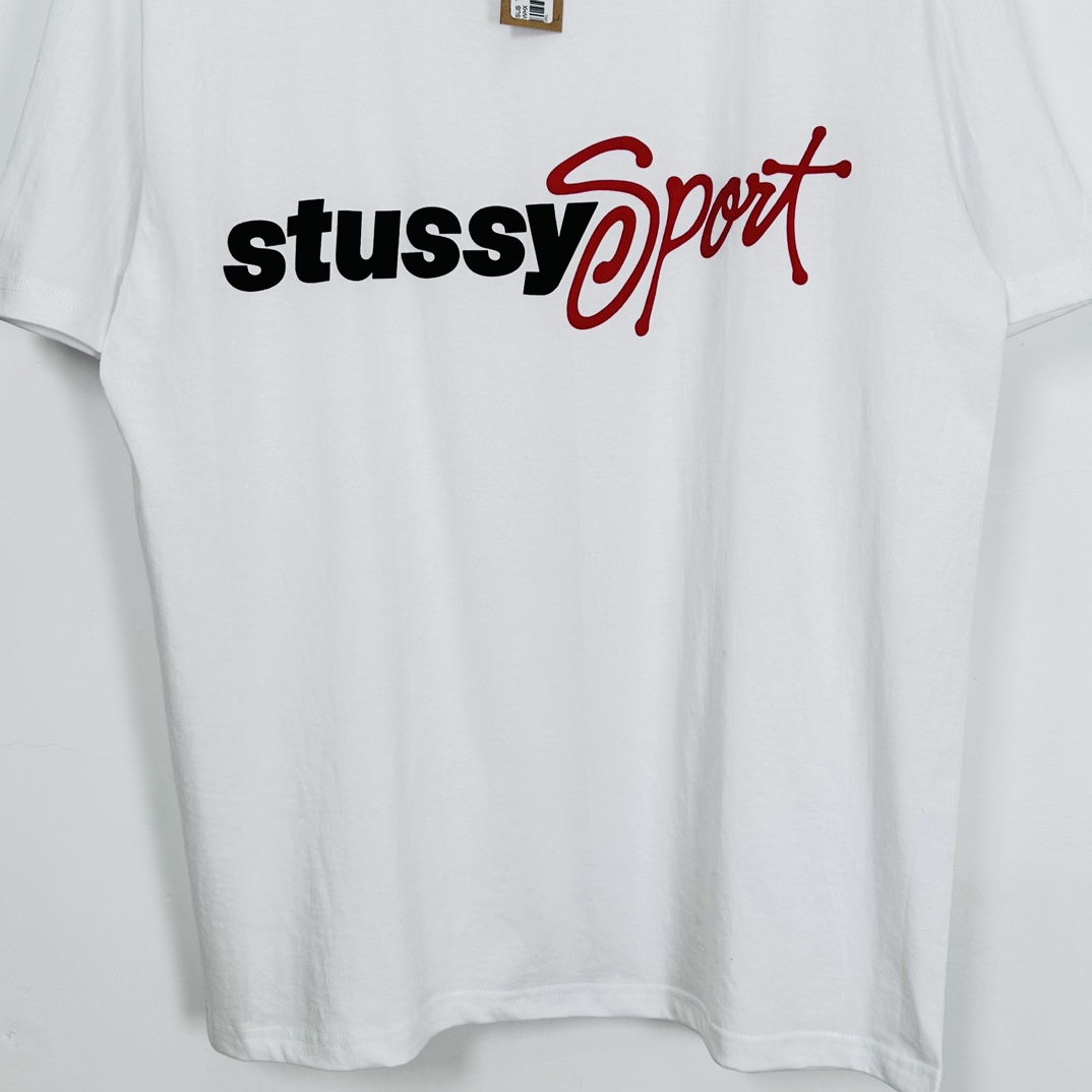 Stussy Sport Script Tee - white（1905071）