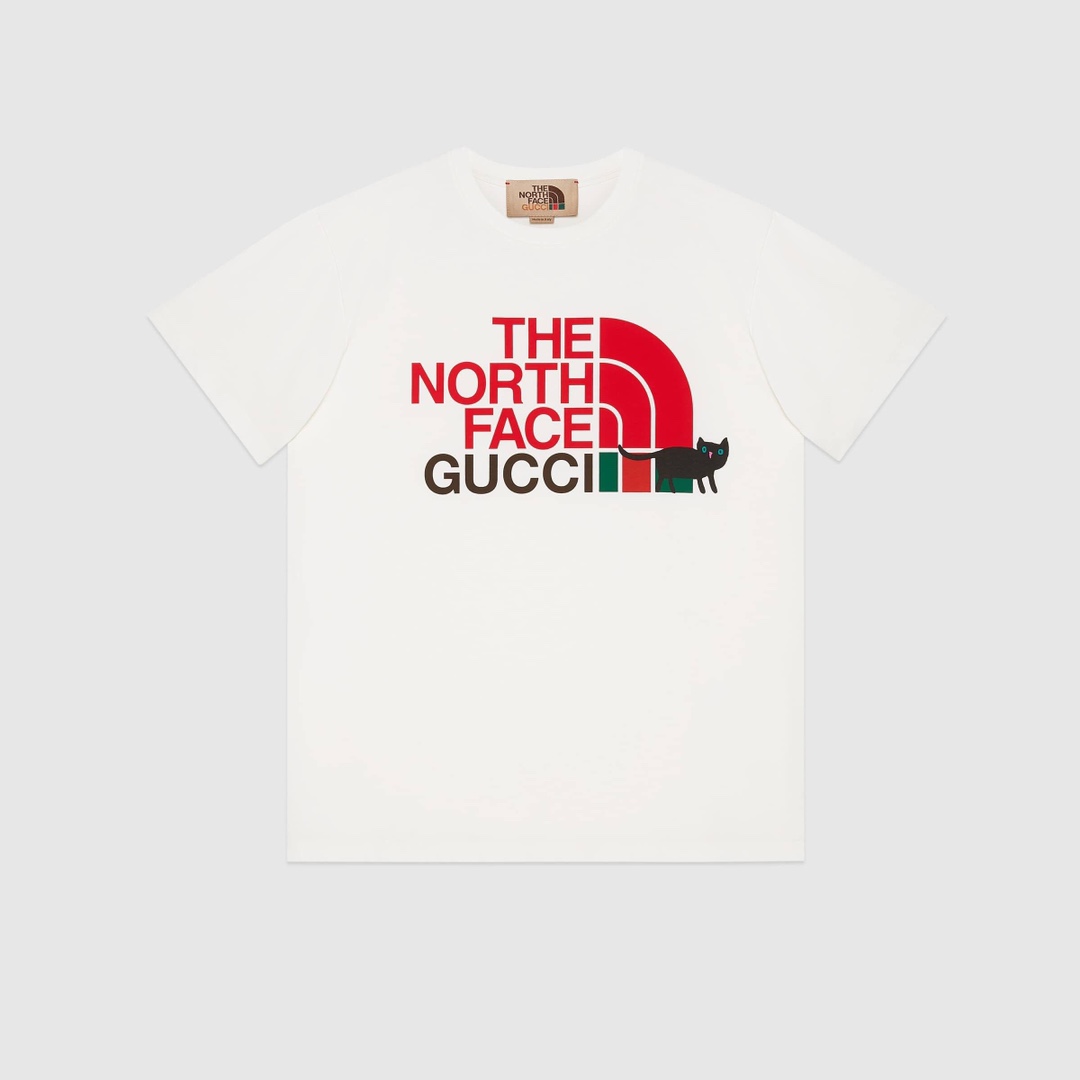 Gucci x The North Face T-shirt“Off-White”（615044-XJDTF-9095）