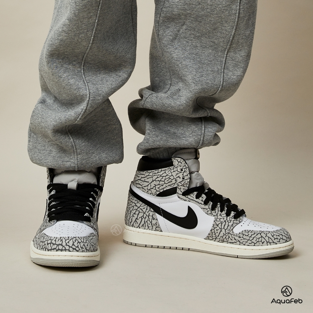 Nike Jordan 1 Retro High Og 男鞋灰白色象紋爆裂喬丹經典休閒鞋DZ5485-052 | 休閒鞋| Yahoo奇摩購物中心