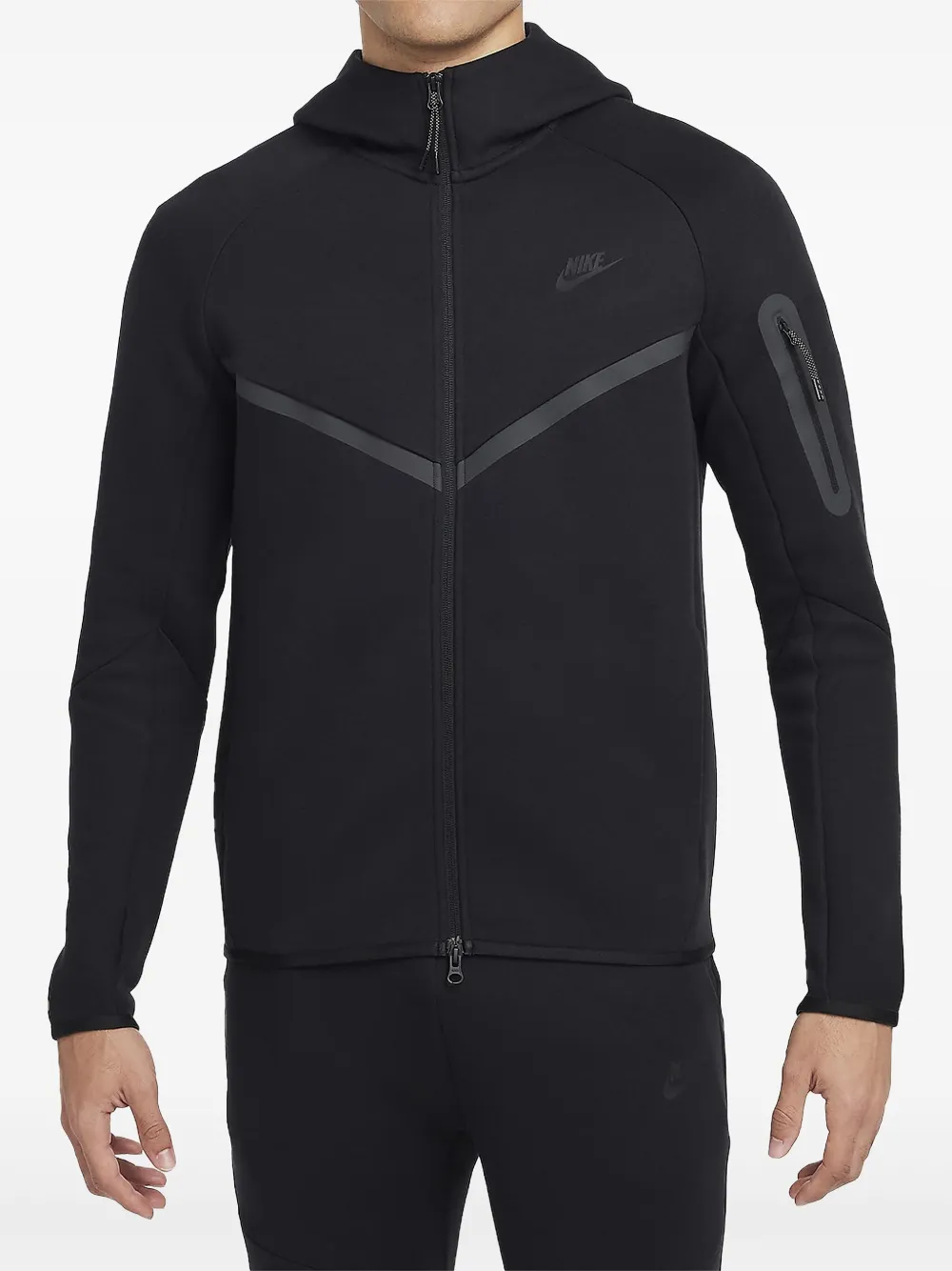 Nike Tech Windrunner パーカー | ブラック | FARFETCH JP