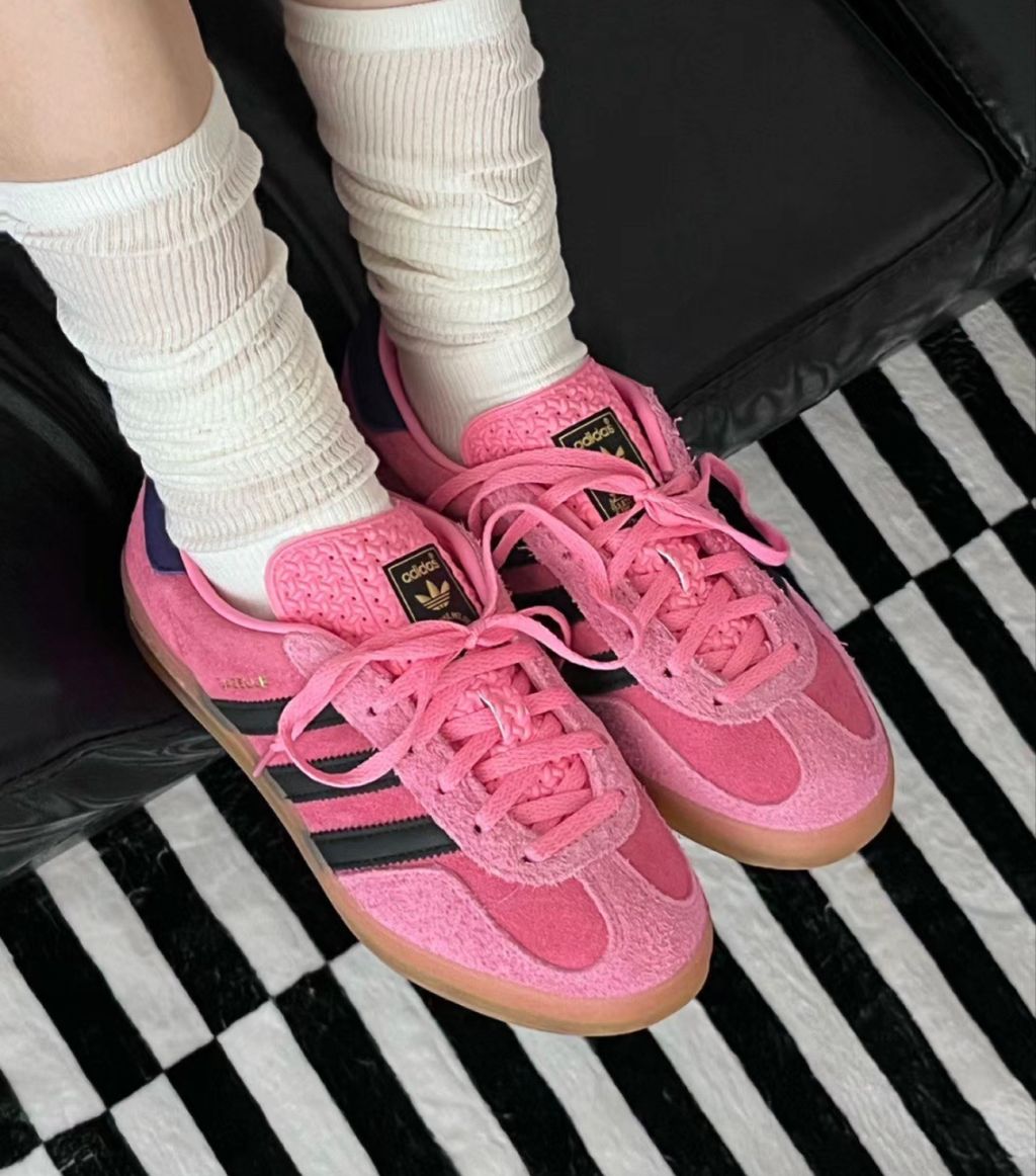 [預購] Adidas gazelle indoor 膠底桃粉 IE7002