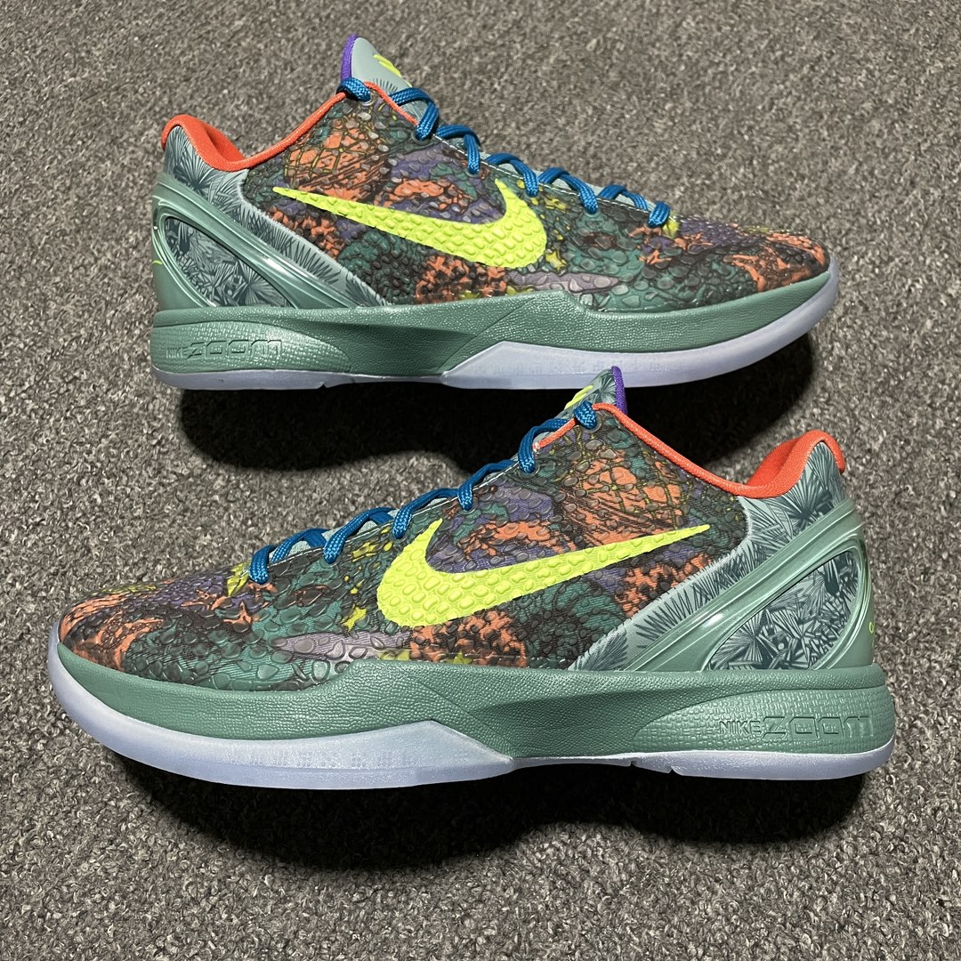 Nick Zoom Kobe 6 Preluda (ALL Star MVP) Master’s Road Basketball Shoes “Green”  （640220-001）