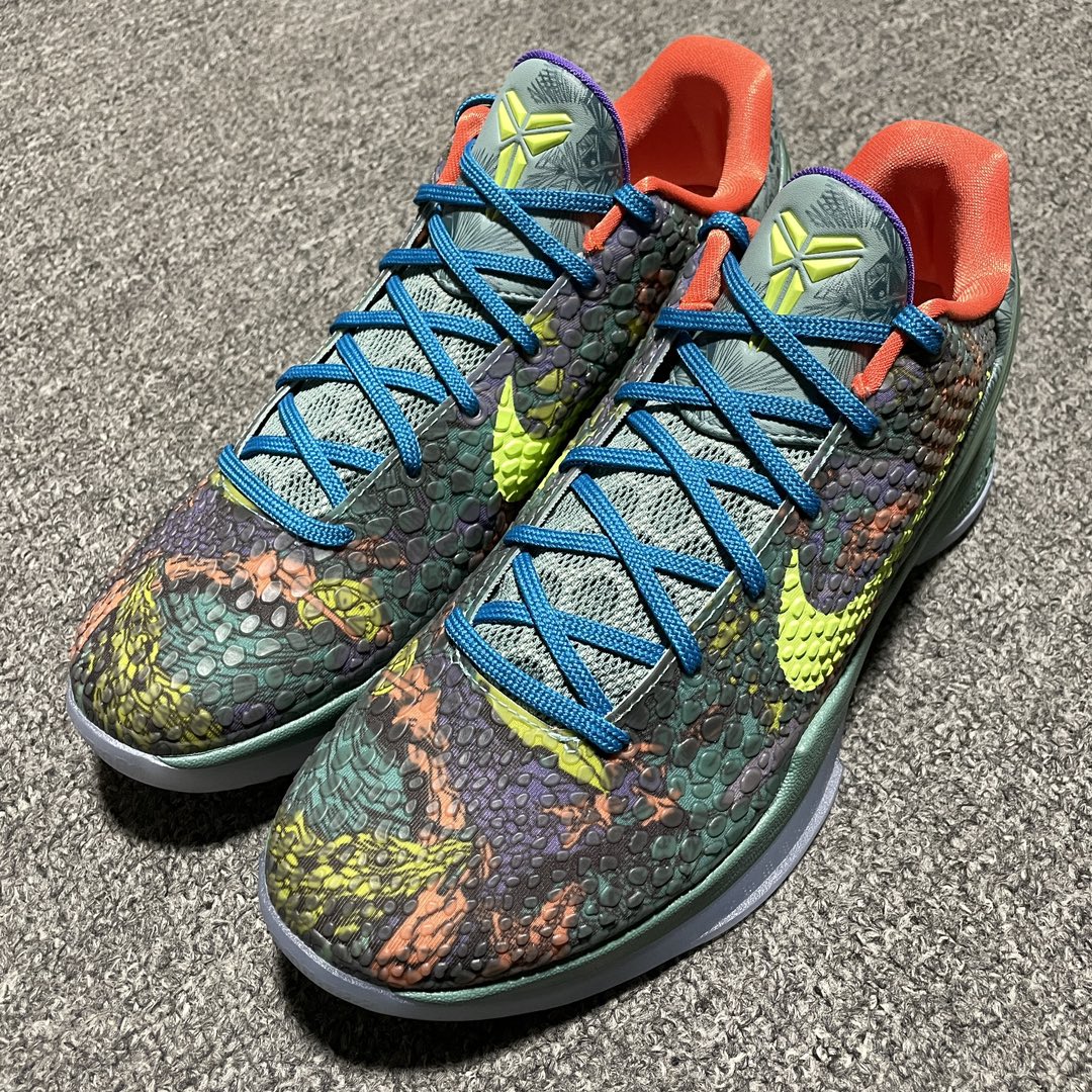 Nick Zoom Kobe 6 Preluda (ALL Star MVP) Master’s Road Basketball Shoes “Green”  （640220-001）