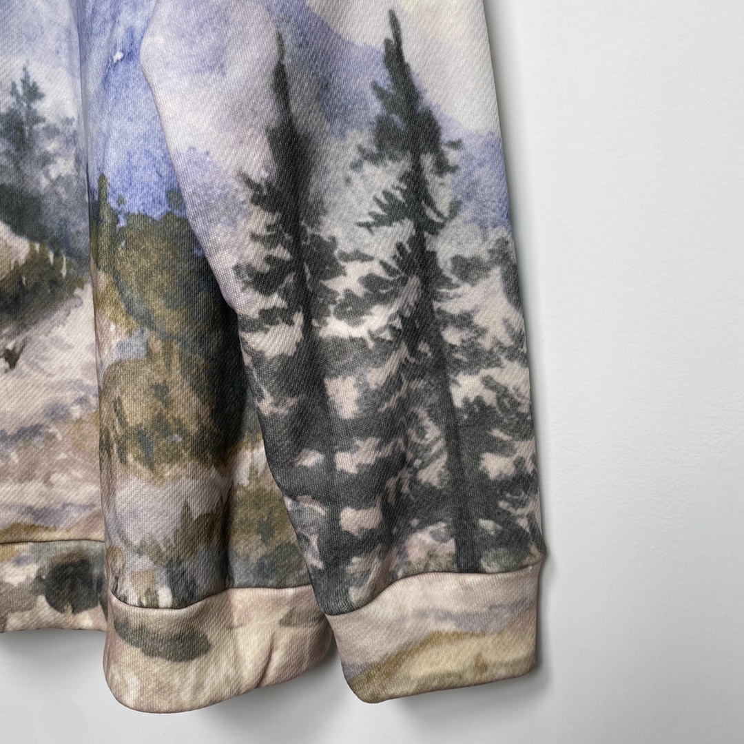 Gucci x The North Face Sweatshirt“Trail Print”（672474-XJDS7-3466）