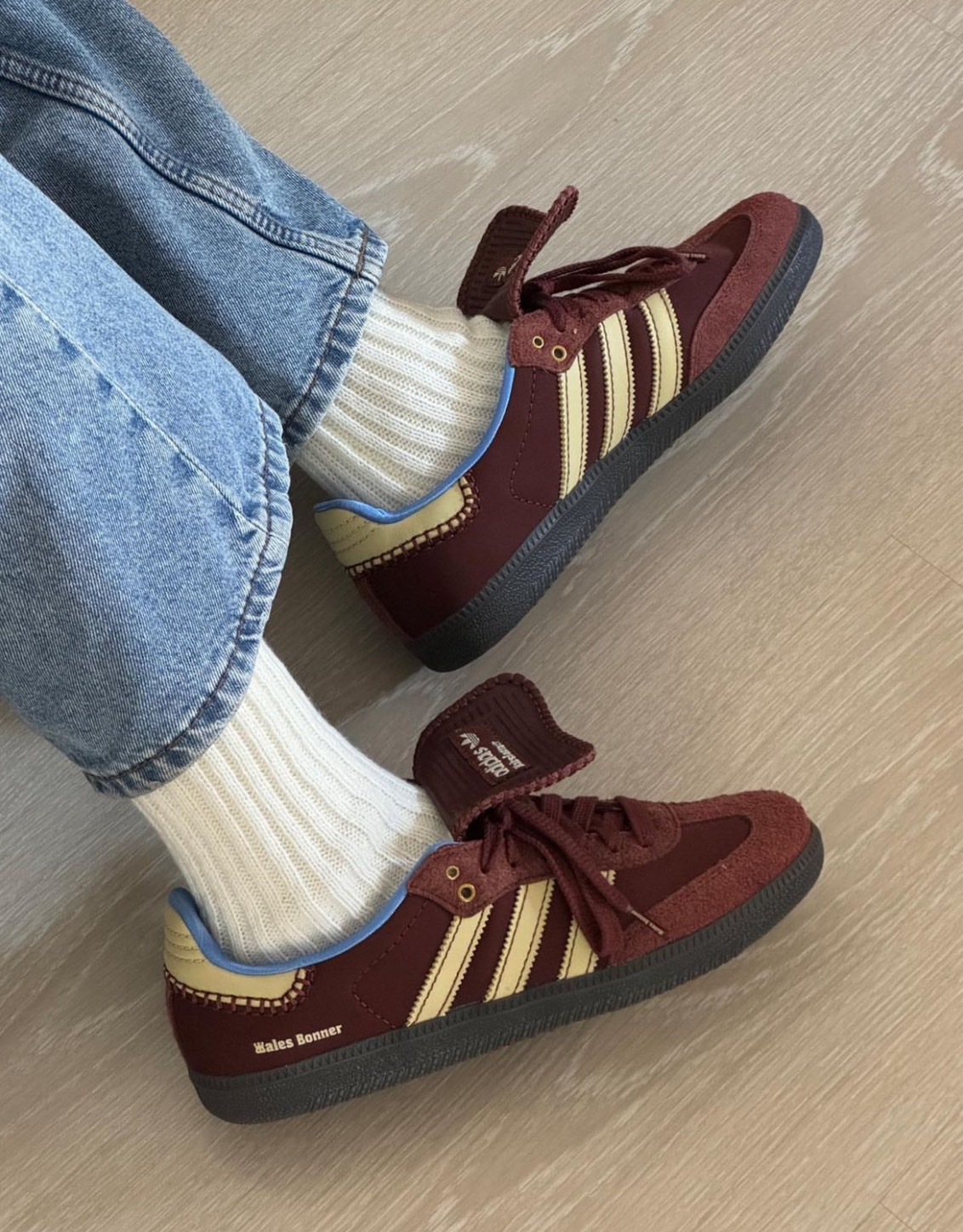 Wales Bonner × adidas Samba Pony Leo Low 