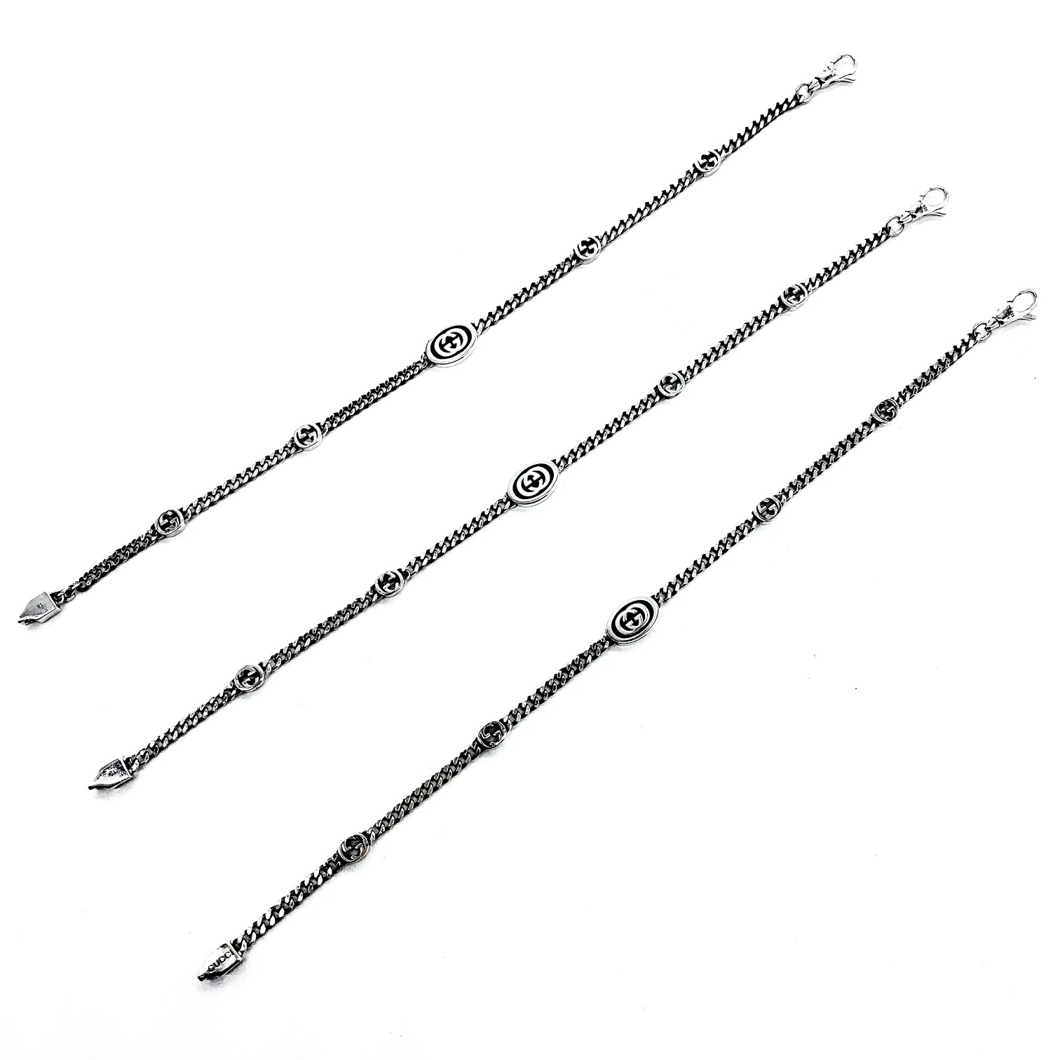 GUCCIインターロッキングG ブレスレット（678657-J8410-8191）