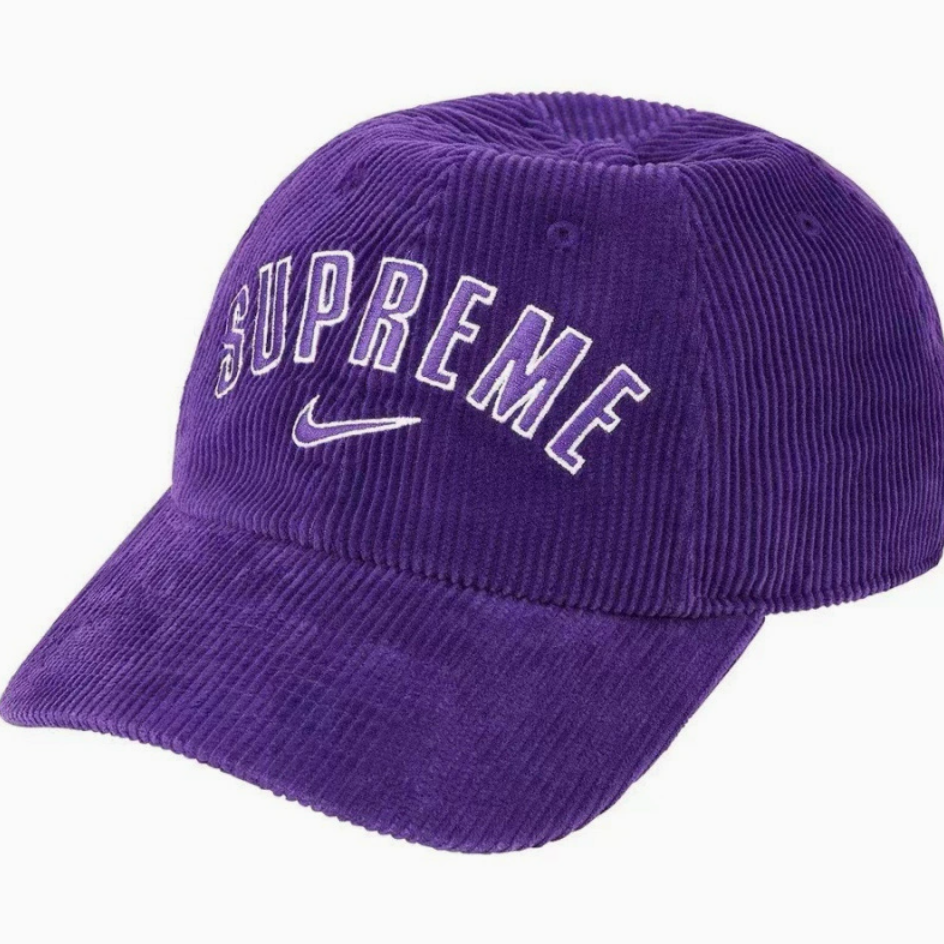 NIKE x SUPREME Arc Corduroy 6-Panel Cap（sup-2026-6-28）